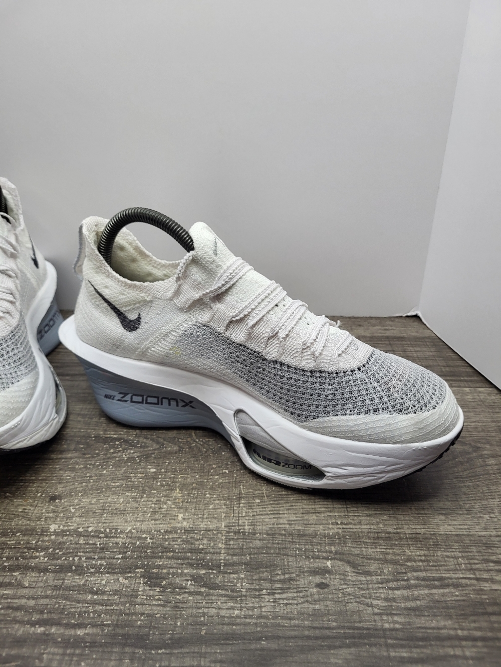 Nike Air Zoom Alphafly Next% 3 White Obsidian FD8315-102 Womens Size 9 Shoes New - Picture 3 of 8